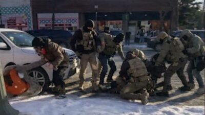 ABD’nin Minnesota eyaletinde, Minneapolis’te yürütülen federal göçmenlik operasyonu sırasında yaşanan