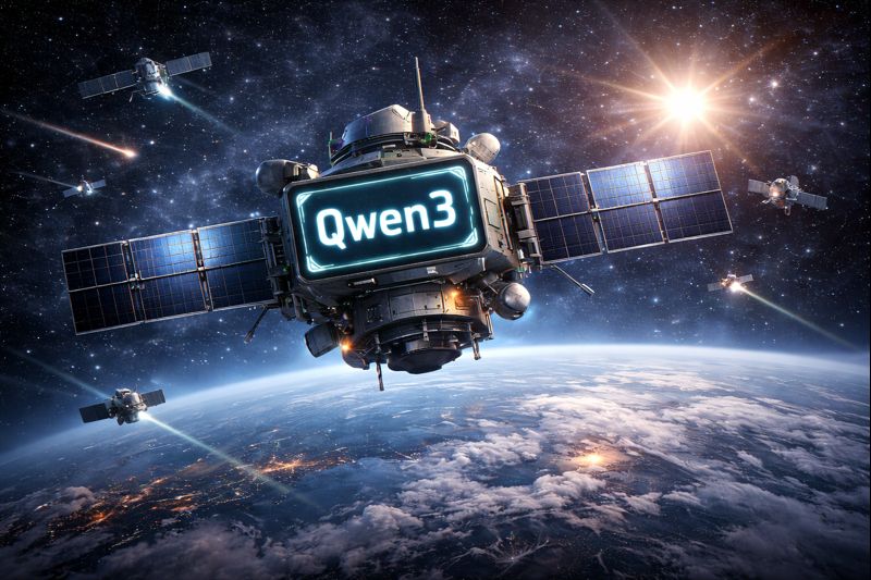 Çinli ADA Space, Alibaba’nın Qwen3 yapay zekâ modelini 12 uyduluk