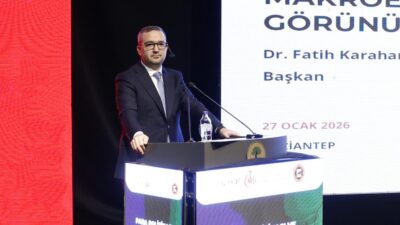 TCMB Başkanı Fatih Karahan, Gaziantep’te “dezenflasyon sürecinin sürdüğünü” vurgulayarak fiyat