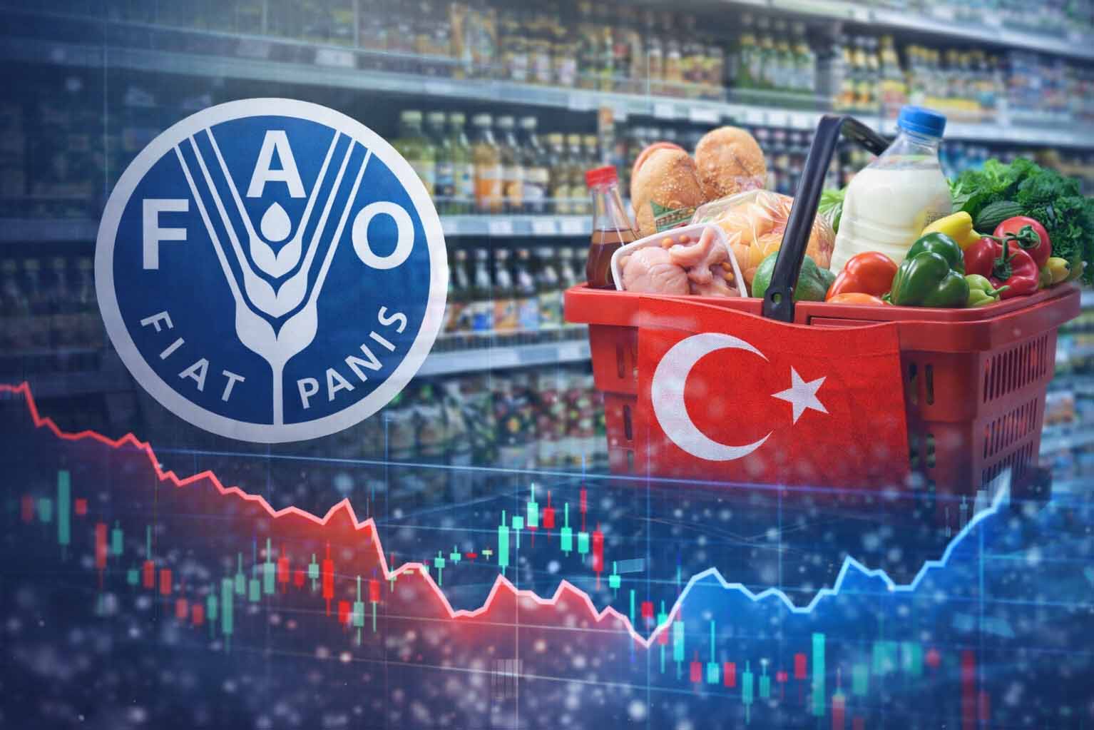 FAO verilerine göre küresel gıda fiyatları son iki yılda belirgin