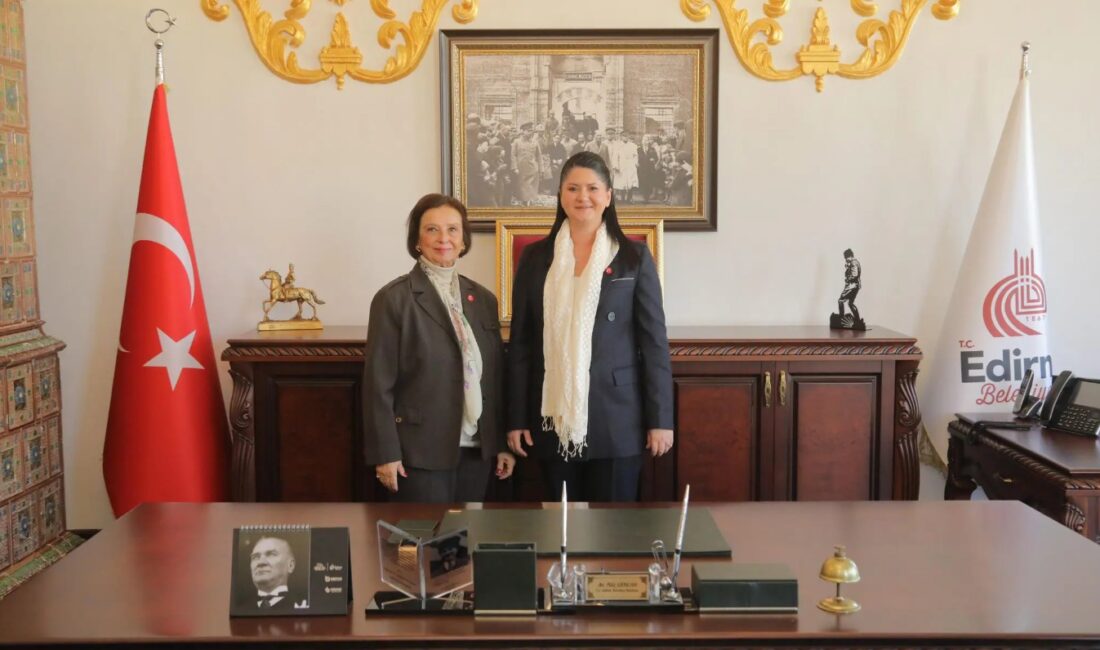 Türkiye’nin ilk kadın valisi Lale Aytaman ile Edirne’nin ilk kadın