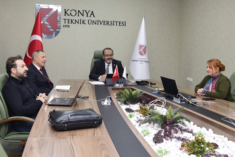 Konya Teknik Üniversitesi (KTÜN), uluslararasılaşma hedefleri kapsamında 2026 yılının ilk