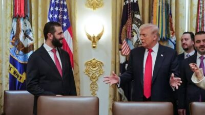 Suriye Cumhurbaşkanlığı, ABD Başkanı Donald Trump ile Cumhurbaşkanı Ahmed Şara’nın