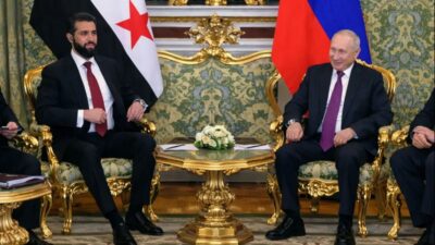 El-Şara, Putin’le kritik gündem için Moskova’da: Üslerin geleceği, ikili ilişkiler