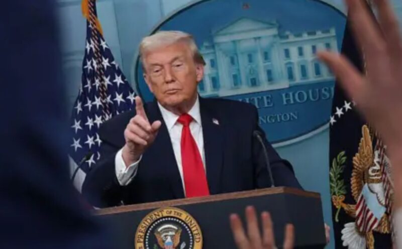 ABD Başkanı Donald Trump, “şu andan itibaren geçerli olmak üzere”