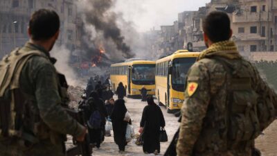 Halep’te Kürt nüfusun ağırlıkta olduğu Şeyh Maksud ve Eşrefiye mahallelerinde
