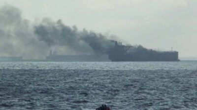 Rusya'nın Novorossiysk limanı yakınındaki Hazar Boru Hattı Konsorsiyumu (CPC) terminalinde