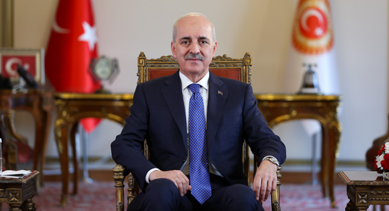 Türkiye Büyük Millet Meclisi Başkanı Numan Kurtulmuş, Berat Gecesi dolayısıyla