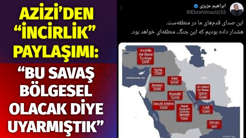 İran Meclisi Ulusal Güvenlik ve Dış Politika Komisyonu Başkanı İbrahim