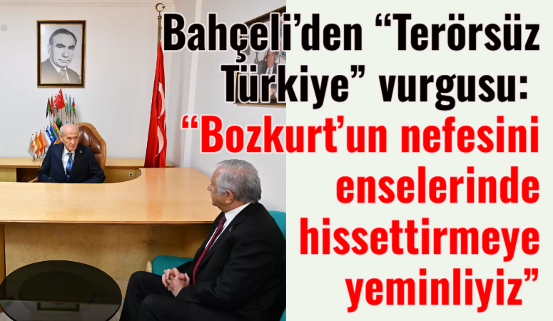 MHP Genel Başkanı Devlet Bahçeli, partisinin 57. kuruluş yıl dönümü