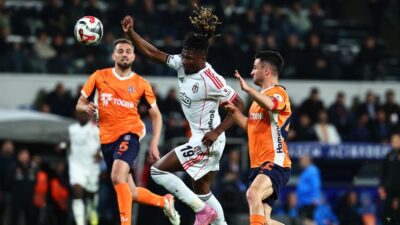 Trendyol Süper Lig’in 22. haftasında Beşiktaş, Başakşehir Fatih Terim Stadyumu’nda