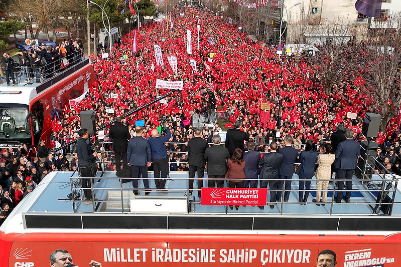 Cumhuriyet Halk Partisi Genel Başkanı Özgür Özel, Çorum’da düzenlenen “Millet