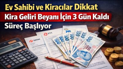 2025’te elde edilen kira gelirleri için beyanname dönemi 1 Mart
