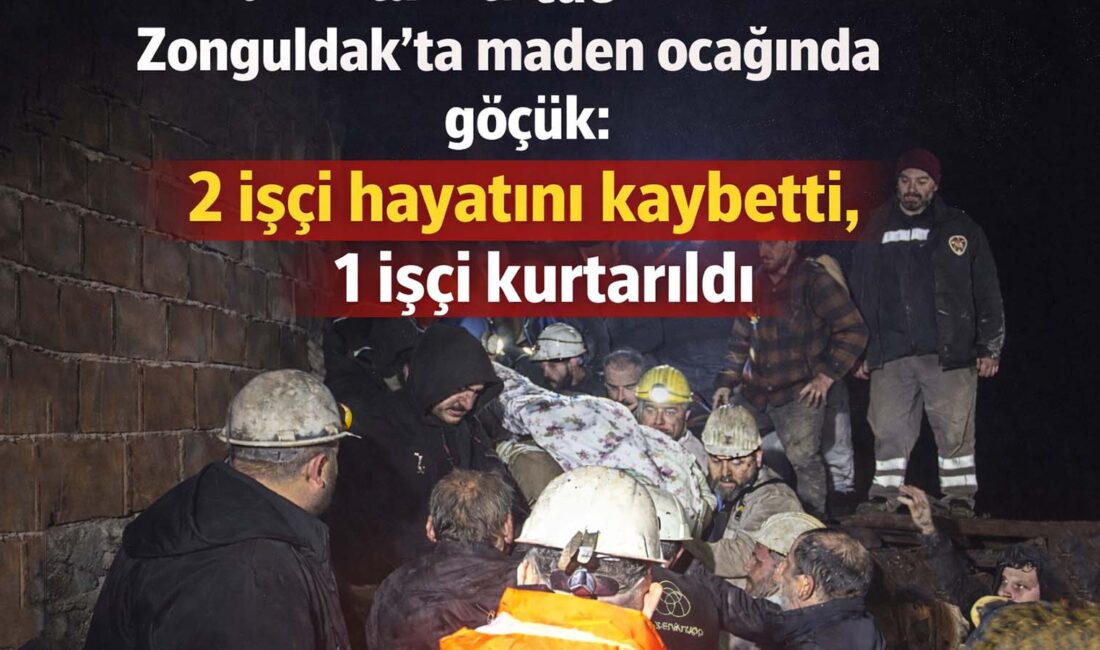 Zonguldak’ın Kilimli ilçesinde özel bir maden ocağında meydana gelen göçükte