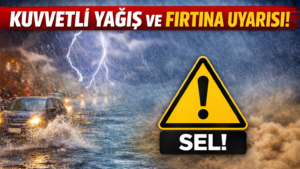 Meteoroloji’nin 17 Şubat 06.00–18 Şubat 06.00 değerlendirmesine göre Marmara’nın batısı,