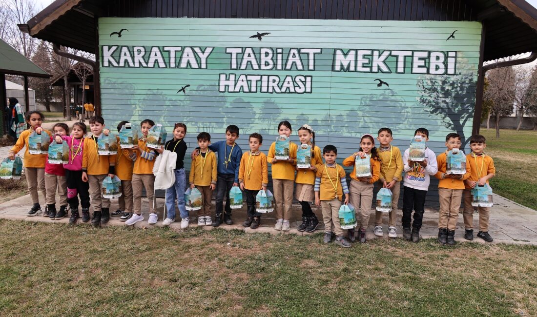 Karatay Belediyesi’nin Şehir Parkı içinde hayata geçirdiği Karatay Tabiat Mektebi’nde