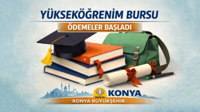 Konya Büyükşehir Belediye Başkanı Uğur İbrahim Altay, yükseköğrenim burs ödemelerinin