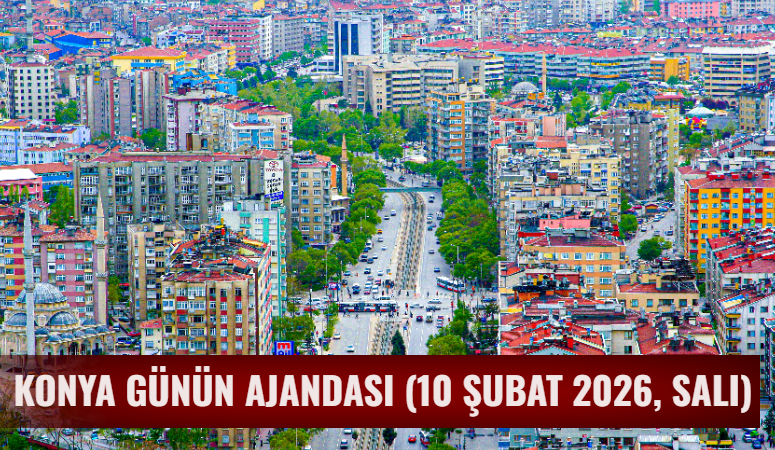 Konya yerel sitelerinde bugün öne çıkan başlıklar; asayişte uyuşturucuyla mücadele,