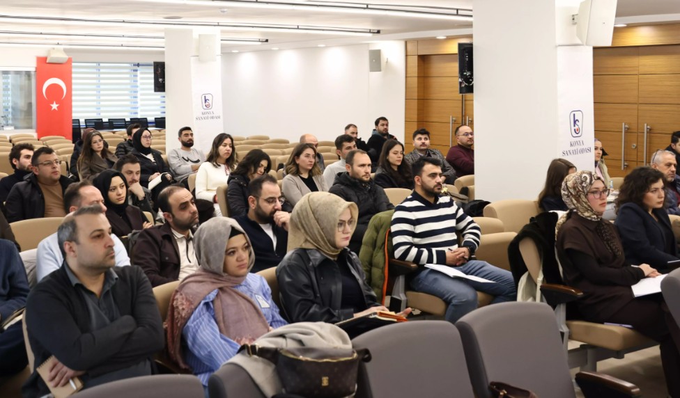 Konya Sanayi Odası’nın düzenlediği “Üretim Planlama ve Stok Yönetimi Eğitimi”nde,