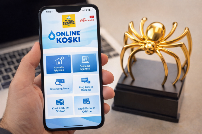 Konya Büyükşehir Belediyesi KOSKİ Genel Müdürlüğü’nün dijital hizmet platformu Online
