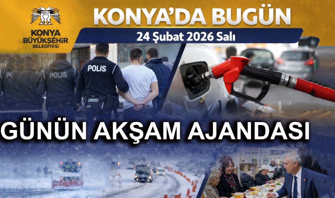 Konya’da 24 Şubat 2026 Salı günü; futbolda bahis ve silah