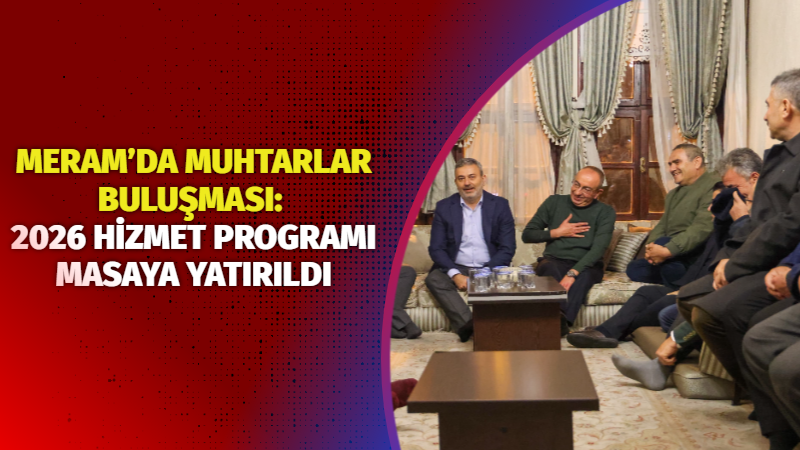 Meram Belediye Başkanı Mustafa Kavuş, AK Parti Meram İlçe Başkanı