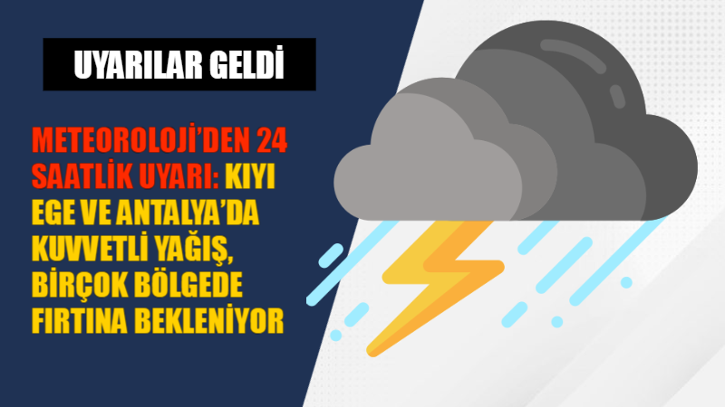 Meteoroloji Genel Müdürlüğü, 6 Şubat 06.00–7 Şubat 06.00 periyodunda yurdun
