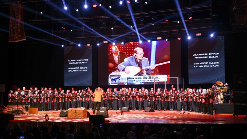 Selçuklu Belediyesi Sanat Akademisi Müzik Topluluğu’nun hazırladığı “Neşet Ertaş Türküleri”