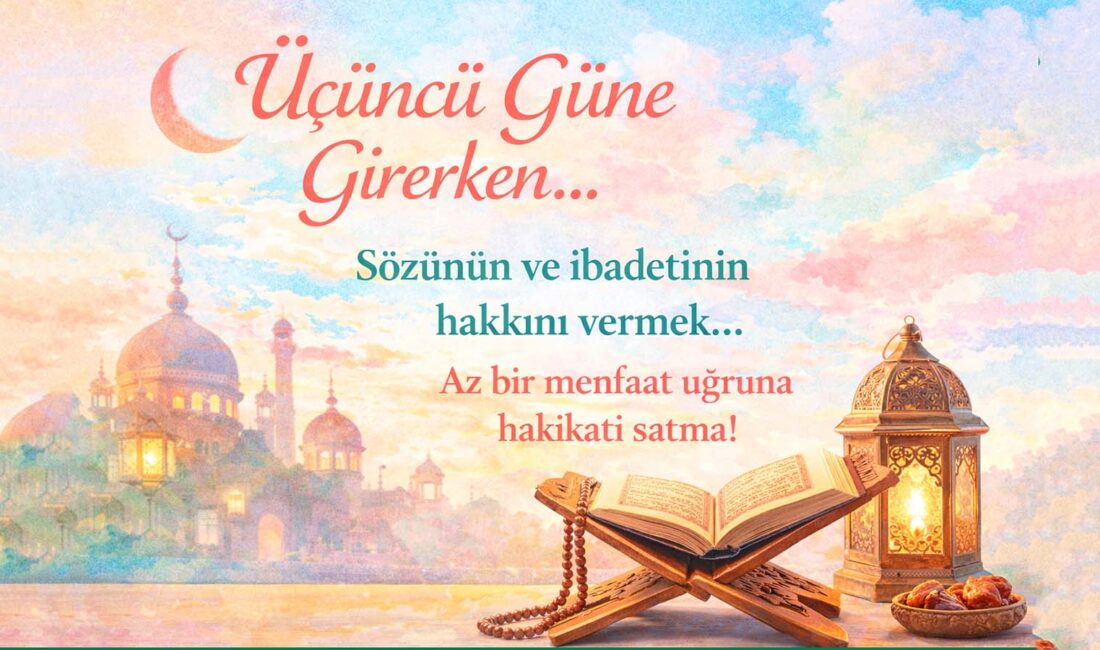 Ramazan, sadece aç kalmak değil; kalbin yükünü hafifletmek ve hayatın