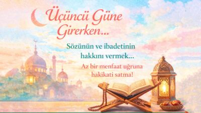 Ramazan, sadece aç kalmak değil; kalbin yükünü hafifletmek ve hayatın
