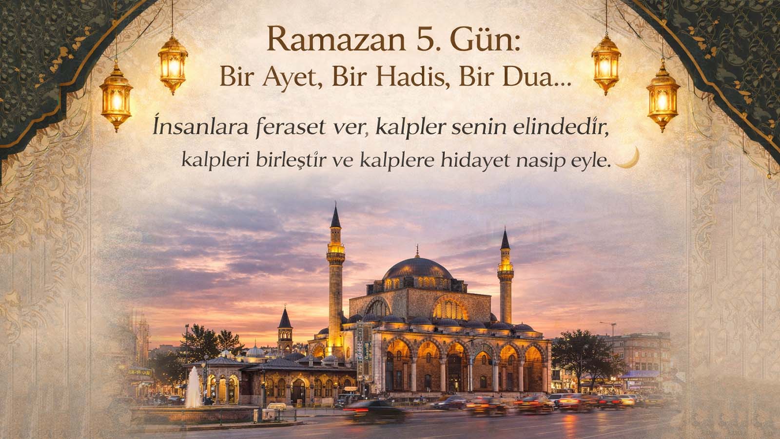Ramazan’ın beşinci gününde infakın hakikati hatırlatılıyor: Sevdiğimiz şeylerden Allah yolunda