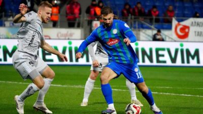 Trendyol Süper Lig’in 23. haftasında Çaykur Rizespor, sahasında konuk ettiği