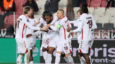 Temsilcimiz Samsunspor, UEFA Konferans Ligi son 16 play-off turunun rövanş