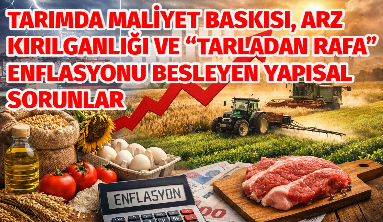 Gıda fiyatları, manşet enflasyon üzerinde kalıcılık eğilimini güçlendirirken; ithal girdi