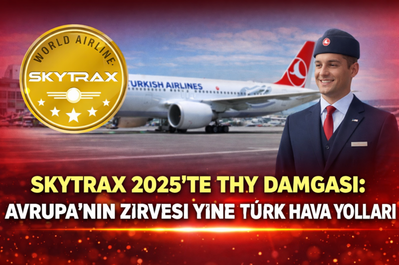 Skytrax World Airline Awards 2025 sonuçlarına göre Türk Hava Yolları