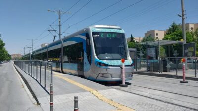 Konya’da bugün saat 09.00’dan itibaren Selçuk Üniversitesi kampüs hattında tramvay
