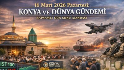 Konya’da Ramazan etkinlikleri, Türkiye’de ekonomi ve sosyal gündem, dünyada ise