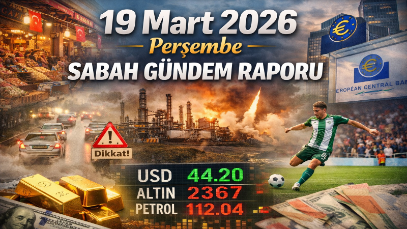 19 Mart 2026 Perşembe sabahında arife günü nedeniyle yarım gün