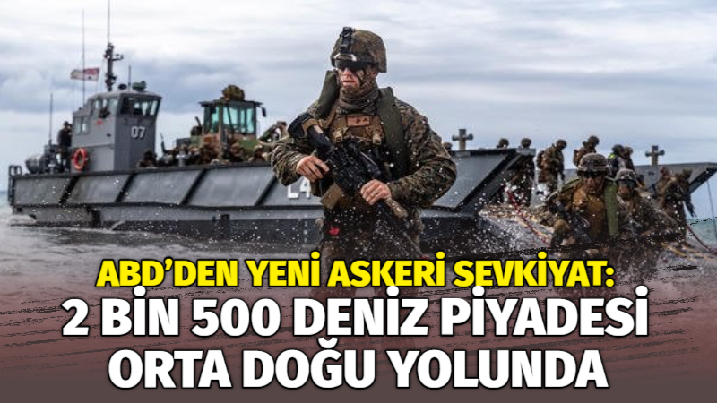 ABD’nin USS Tripoli amfibi hücum gemisiyle birlikte yaklaşık 2 bin