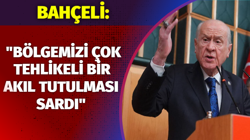 MHP Genel Başkanı Devlet Bahçeli, partisinin grup toplantısında konuştu. Bahçeli,