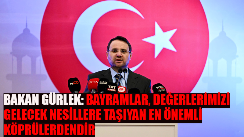 Adalet Bakanı Akın Gürlek, Türkiye Gazetesi’ne verdiği bayram söyleşisinde hem