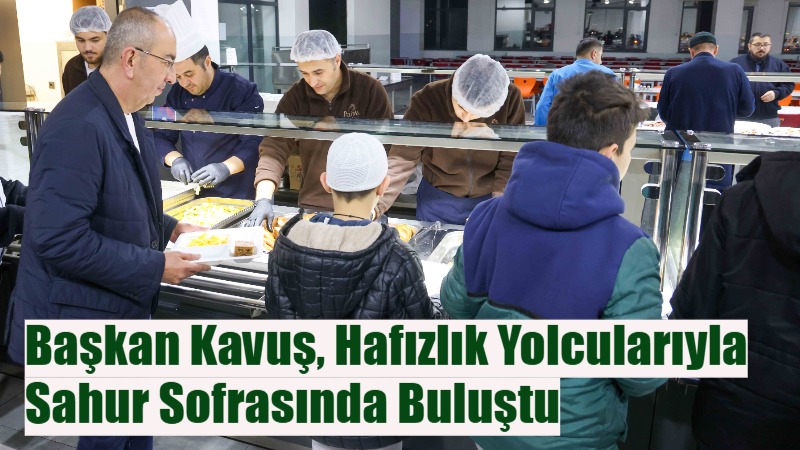 Meram Belediye Başkanı Mustafa Kavuş, Ramazan boyunca sürdürdüğü sahur buluşmaları