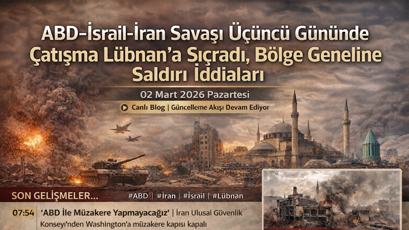 28 Şubat’ta başlayan İsrail–ABD–İran hattındaki çatışmalar üçüncü gününde sürerken, gece
