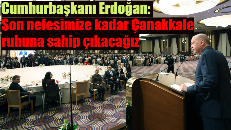 Cumhurbaşkanı Recep Tayyip Erdoğan, Eğitim Ailesi ile İftar programında yaptığı