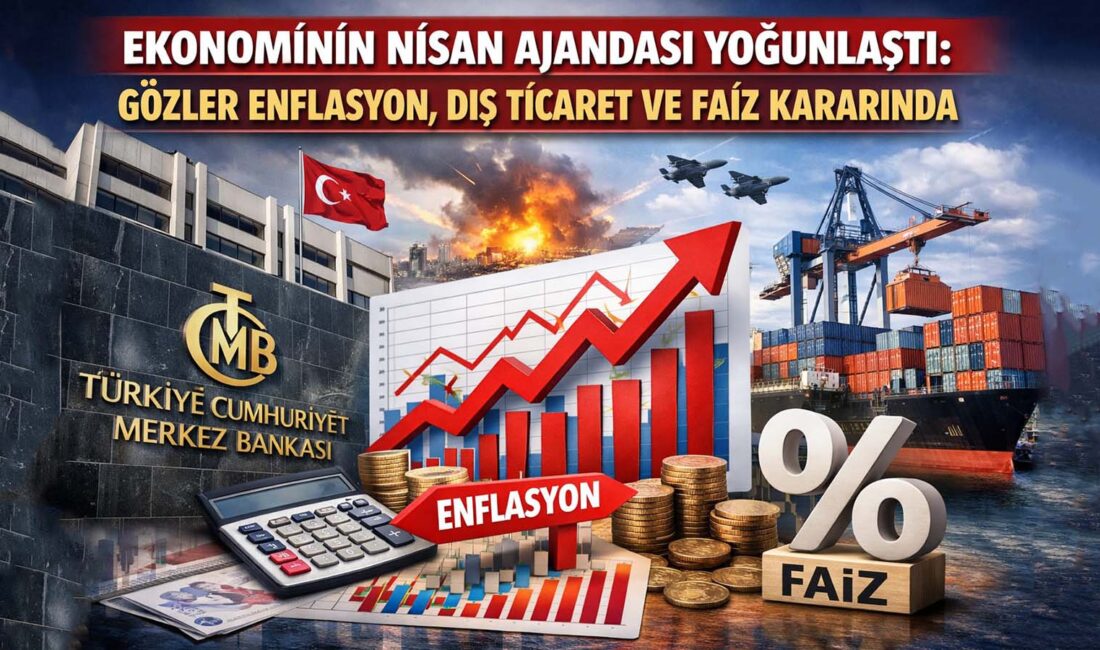Ekonomi yönetimi, nisan ayında enflasyon, dış ticaret, bütçe, cari denge