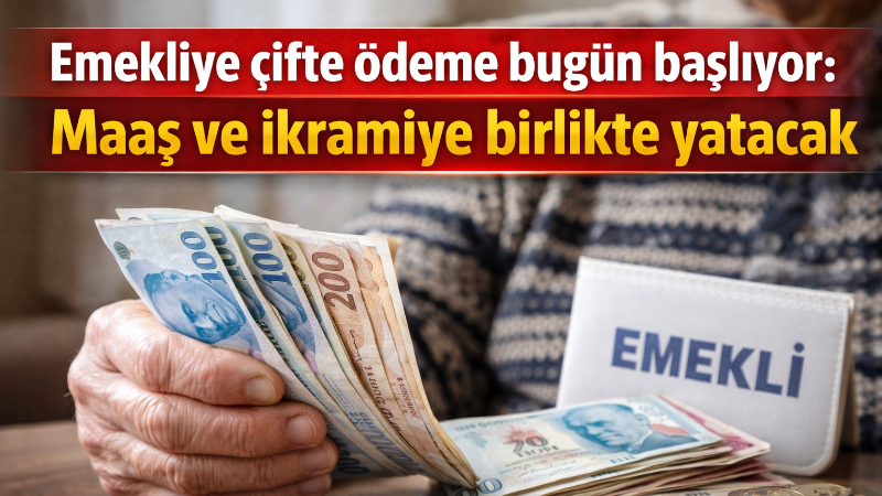 Emeklilerin mart ayı maaşları ile Ramazan Bayramı ikramiyesi ödemeleri 14