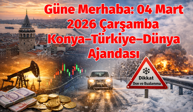 Ankara ve İstanbul’da siyasi başlıklar; TCMB verileri; Orta Doğu gerilimiyle