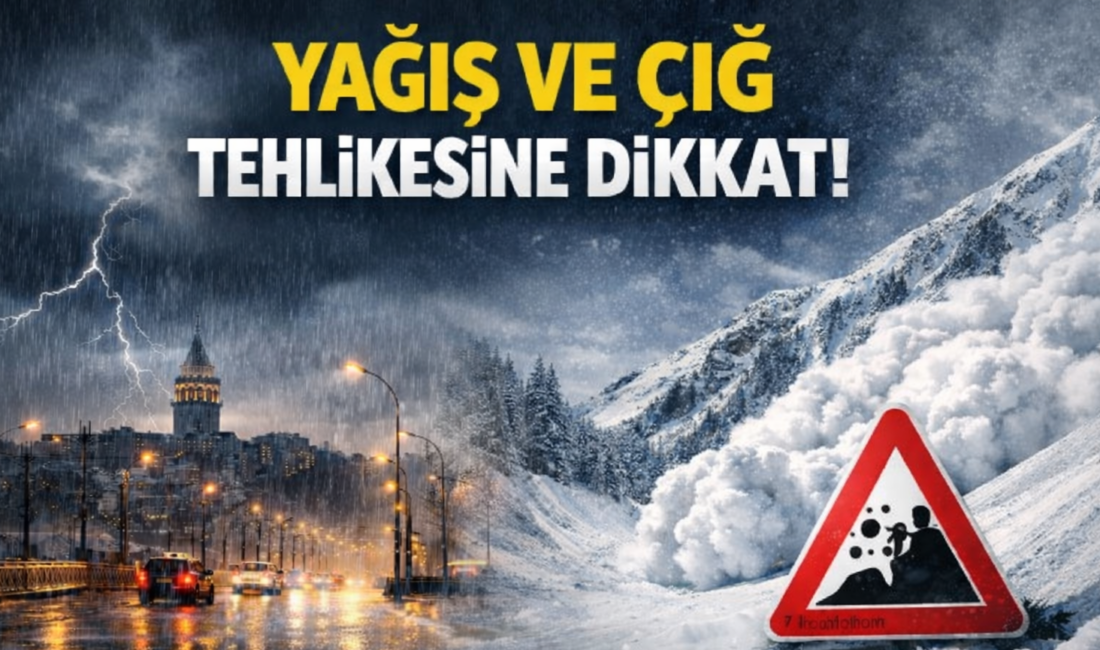 Meteoroloji Genel Müdürlüğü’nün 5 Mart 06.00–6 Mart 06.00 periyoduna ilişkin