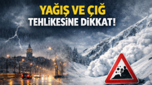 Meteoroloji Genel Müdürlüğü’nün 5 Mart 06.00–6 Mart 06.00 periyoduna ilişkin