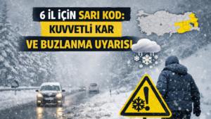Meteoroloji Genel Müdürlüğü, yurdun güneydoğusunda beklenen karla karışık yağmur ve